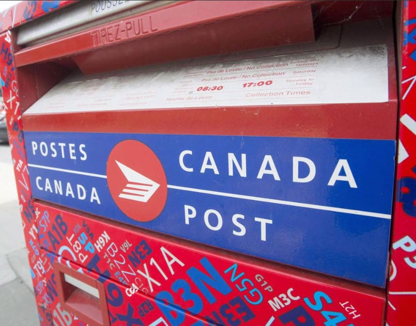如何在加拿大“寄信”
